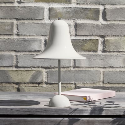 Pantop rechargeable table lamp, matt grey